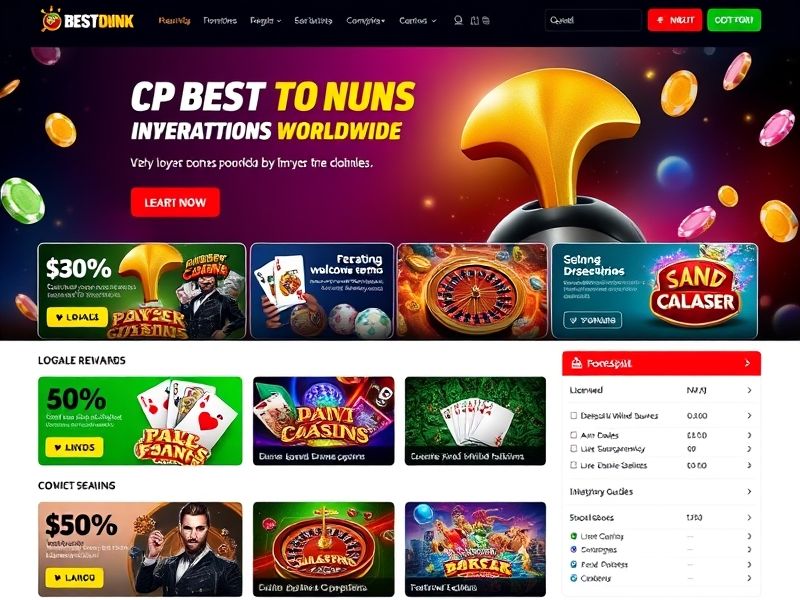 Discover the best international online casinos with expert reviews, secure payment options, and top-rated gambling games. Find trusted platforms for global players and stay updated on the latest promotions and sports betting opportunities.